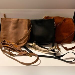 3 Leather Madwell Purses